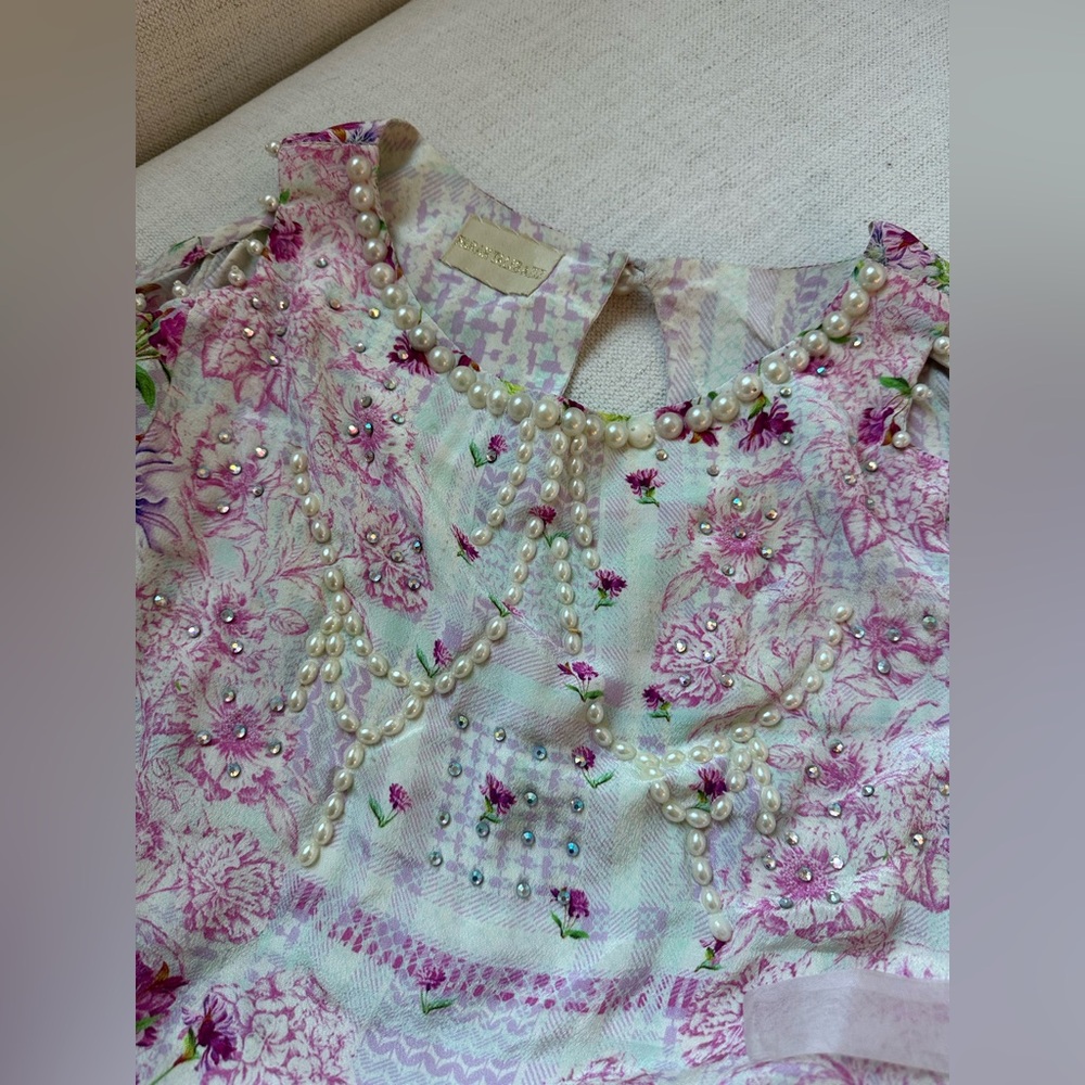 Farah Talib Aziz Printed Tunic - Picture 5 of 8